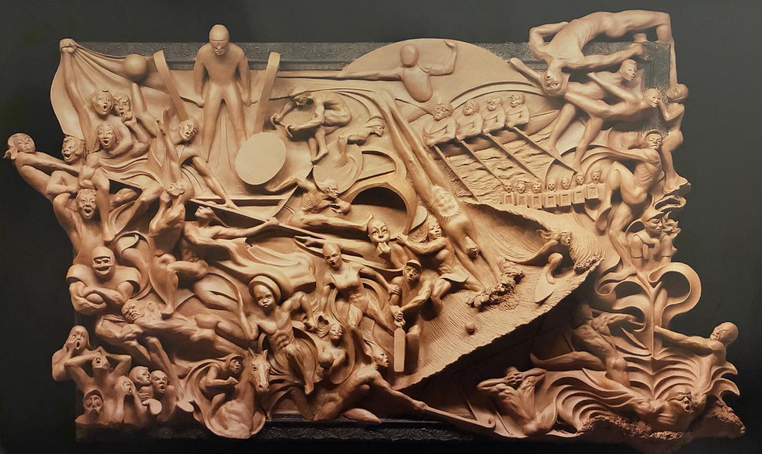 A Sporting Chance for Peace sculpture